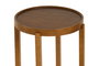 Hanah Home Milas 3 - Walnut v2 Juego de Mesas Apilables de 3 Piezas Nogal
